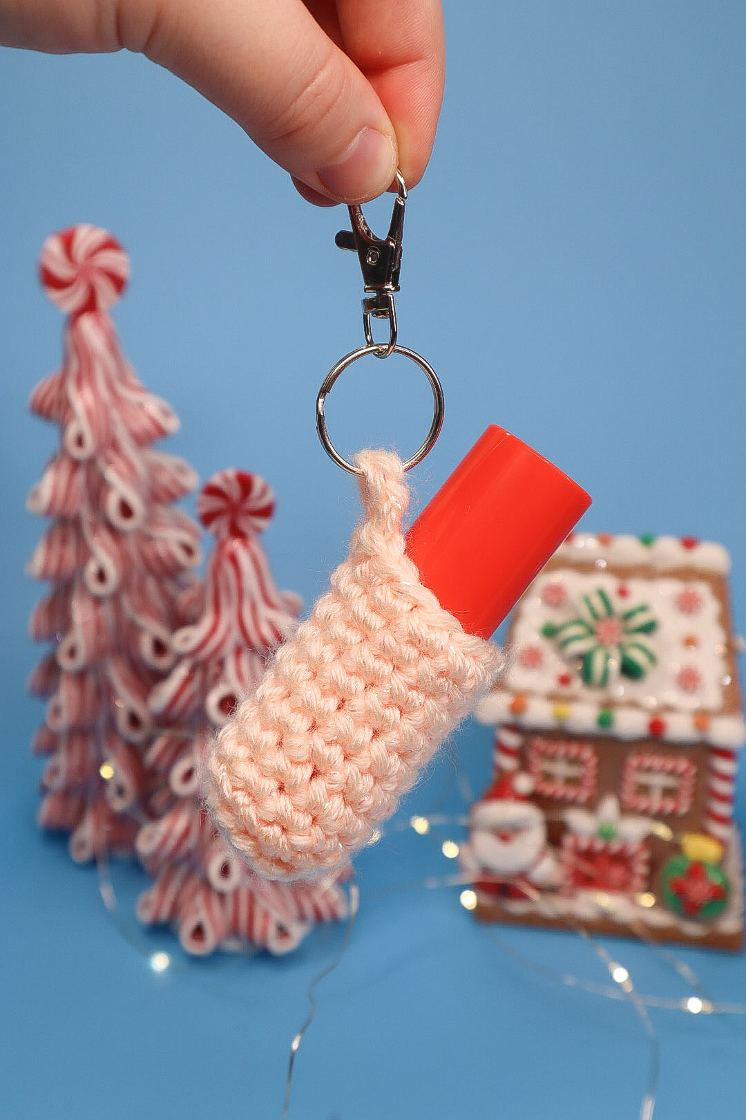 Lip Gloss Key Chain Andrea’s Amigurumi